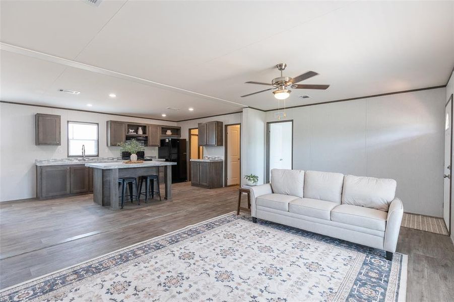 Furnished interior view inside a new home in , Anson (Image 5).