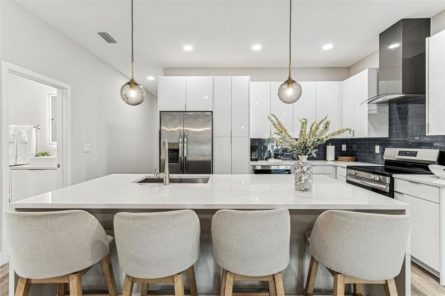Furnished interior view inside a new home in , Tampa (Image 48).