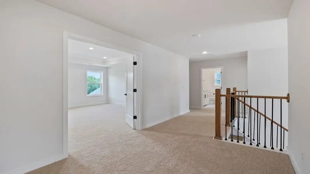 Representative unfurnished interior of a home built from the Fleetwood by D.R. Horton in Spring Ridge Reserve, Anderson (Image 31). Representative unfurnished interior of a home built from the Fleetwood by D.R. Horton in Spring Ridge Reserve, Anderson (Image 31).