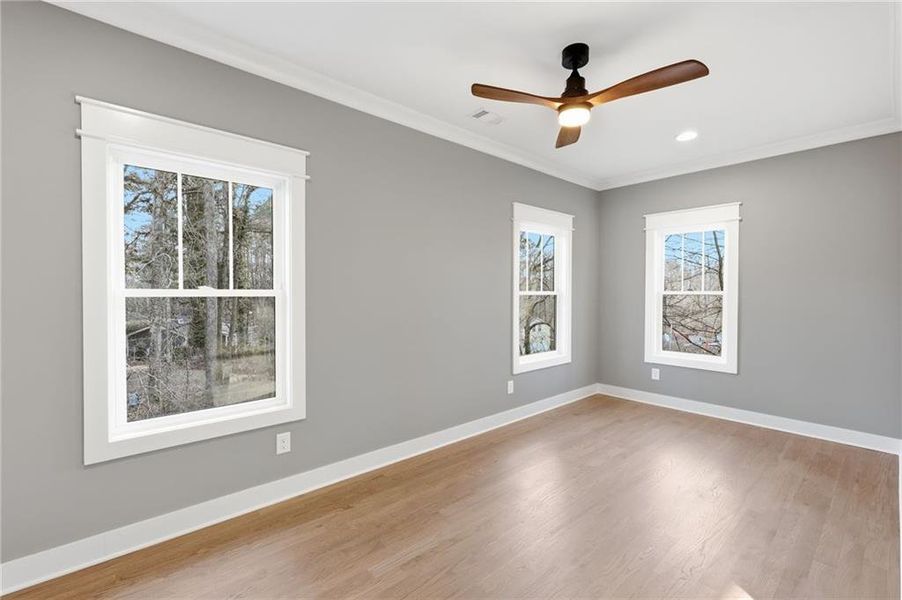 Spacious, unfurnished interior of a new home in , Buford (Image 24).