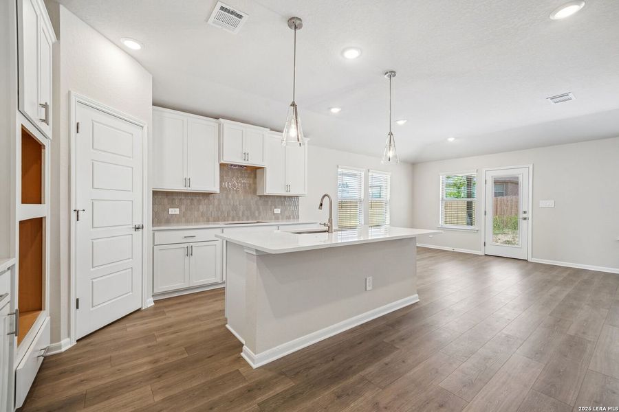 Furnished interior view inside a new home in Arcadia Ridge - Classic Series, San Antonio (Image 12).