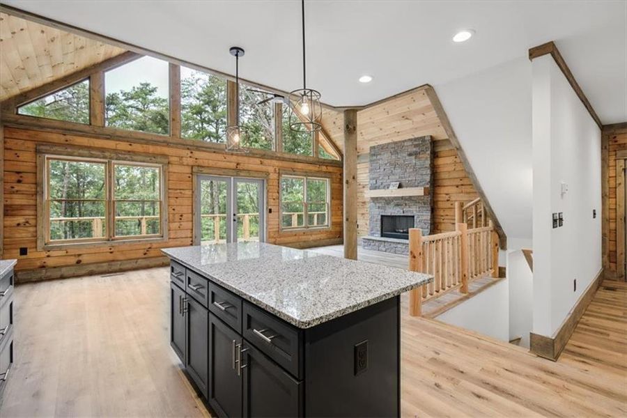 Furnished interior view inside a new home in , Ball Ground (Image 12).