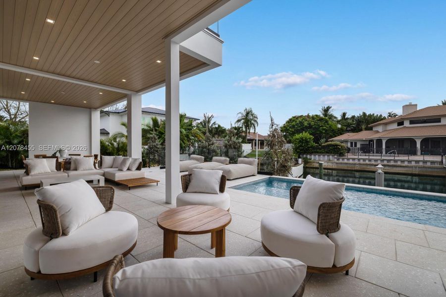 Exterior details and patio area of a home in , Boca Raton (Image 37).