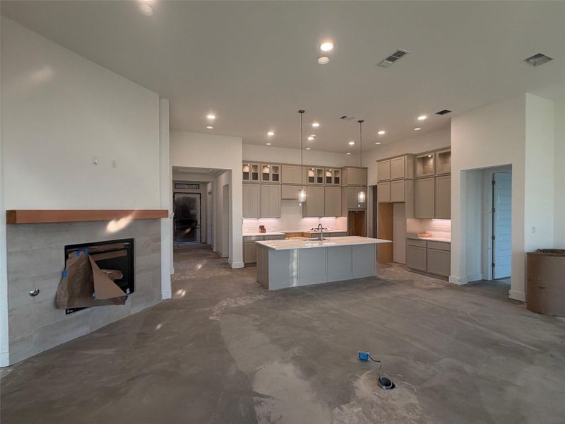 In-progress construction of a new home in Leander Estates, Leander, TX (Image 9).