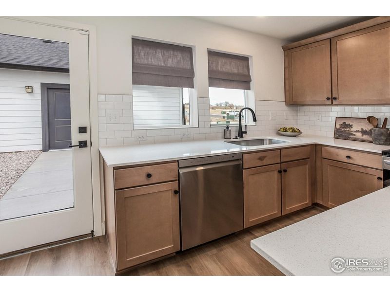 Furnished interior view inside a new home in Prairie Song Story Collection - Single Family Homes, Windsor (Image 30).