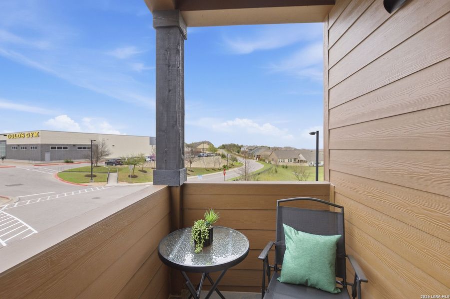 Exterior details and patio area of a home in , Austin (Image 35).