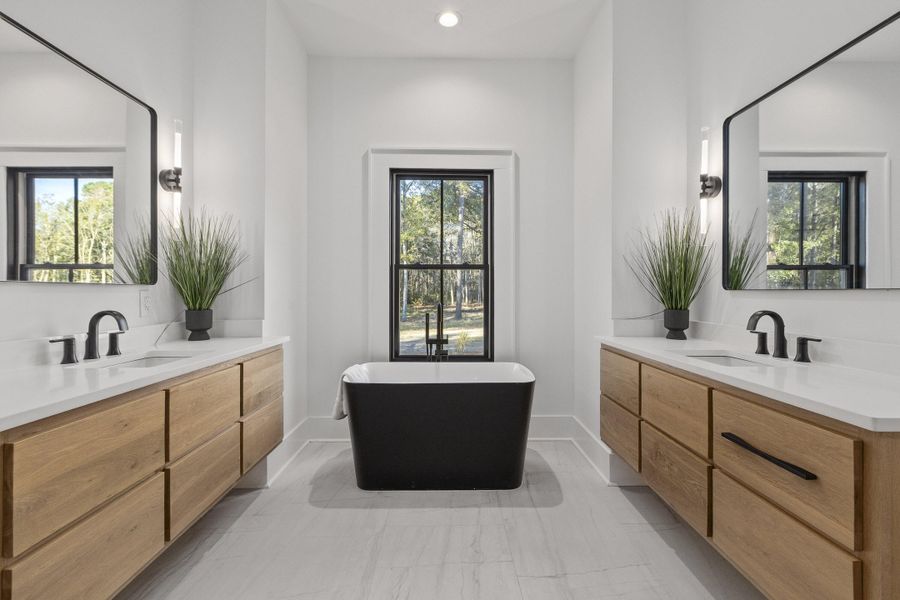 Furnished interior view inside a new home in , Johns Island (Image 14).