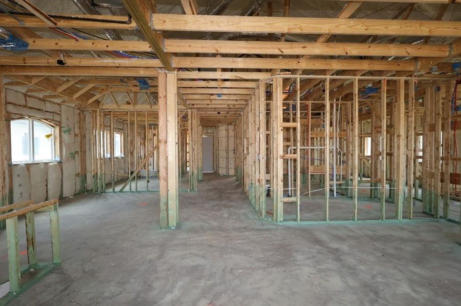 In-progress construction of a new home in Brookewater - Ascent Collection, Rosenberg, TX (Image 7).