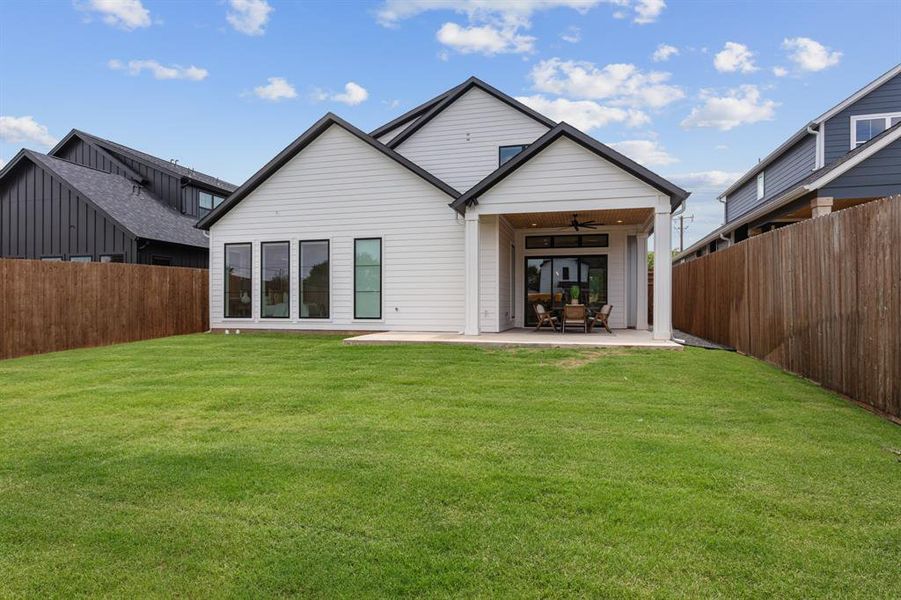 Exterior details and patio area of a home in , Roanoke (Image 3). Exterior details and patio area of a home in , Roanoke (Image 3).