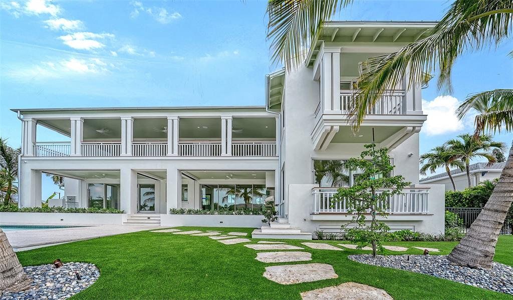 Exterior details and patio area of a home in , Longboat Key (Image 35). Exterior details and patio area of a home in , Longboat Key (Image 35).