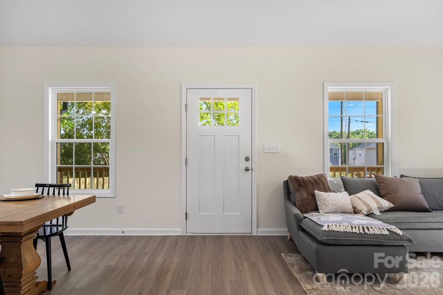 Furnished interior view inside a new home in , York (Image 12).
