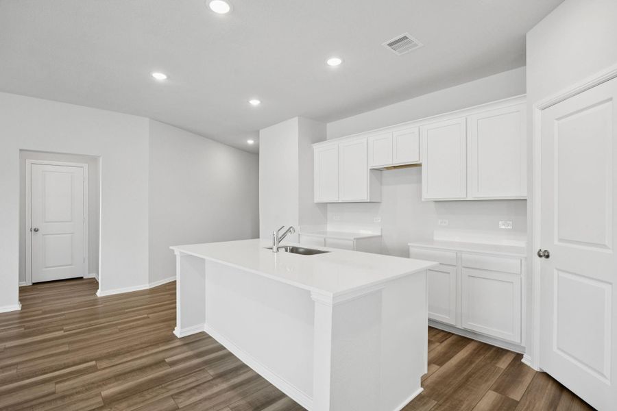 Furnished interior view inside a new home in Saint Tropez, Houston (Image 7). Furnished interior view inside a new home in Saint Tropez, Houston (Image 7).