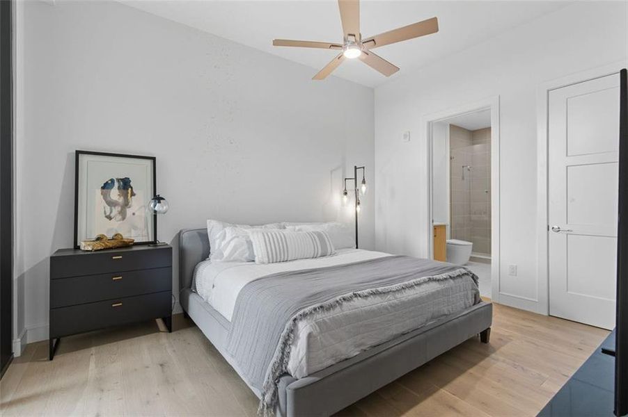 Furnished interior view inside a new home in The Dillon Buckhead, Atlanta (Image 11).