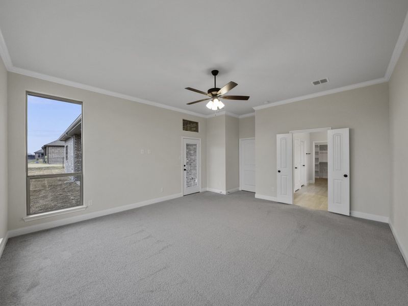 Representative unfurnished interior of a home built from the Jude by Robbie Hale Homes in High Meadows Estates, Nevada (Image 23).
