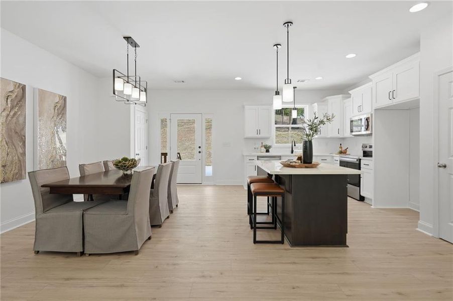 Furnished interior view inside a new home in , Gainesville (Image 17). Furnished interior view inside a new home in , Gainesville (Image 17).