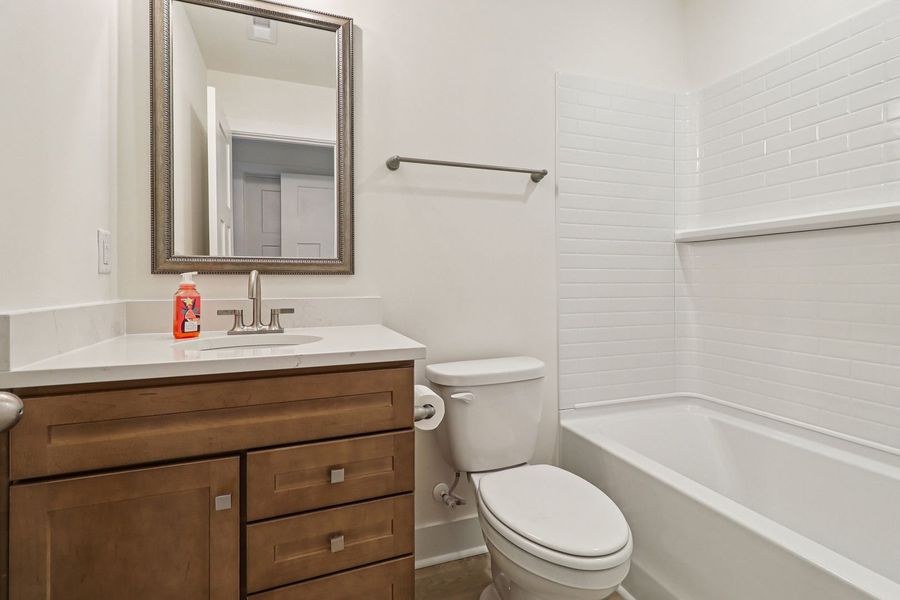 Furnished interior view inside a new home in Walkers Trail, Lexington (Image 9).