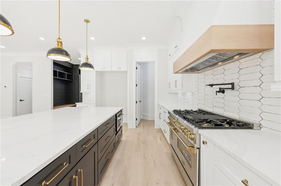Furnished interior view inside a new home in , Dacula (Image 6).