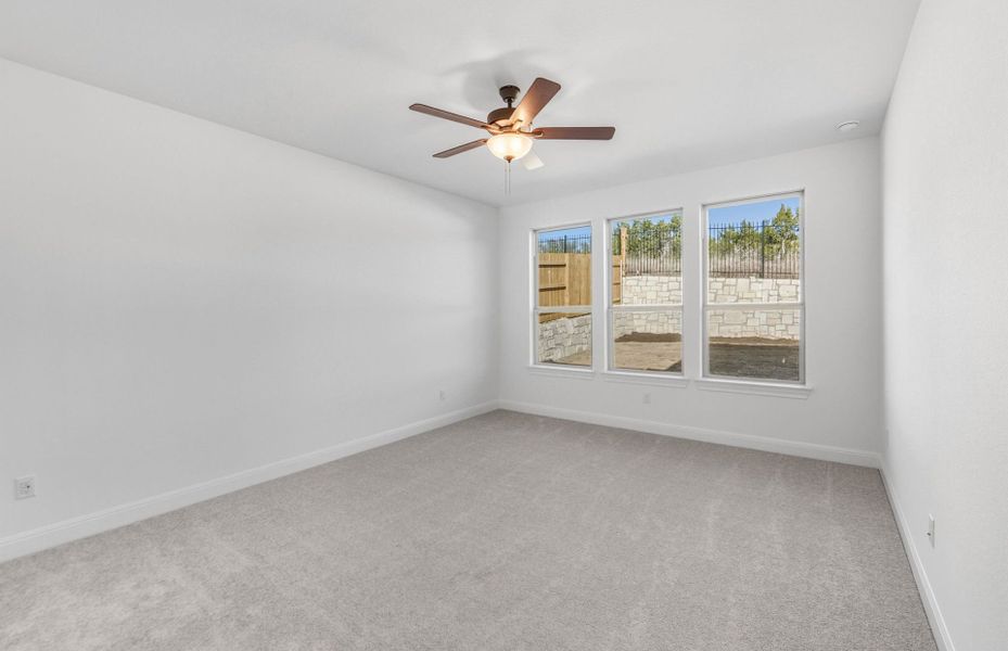 Spacious, unfurnished interior of a new home in West Cypress Hills, Spicewood (Image 46).