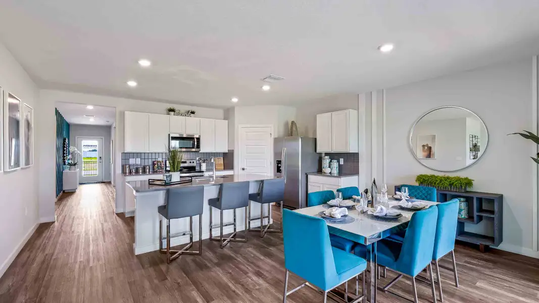 Furnished interior view inside a new home in Star Farms at Lakewood Ranch, Bradenton (Image 3).