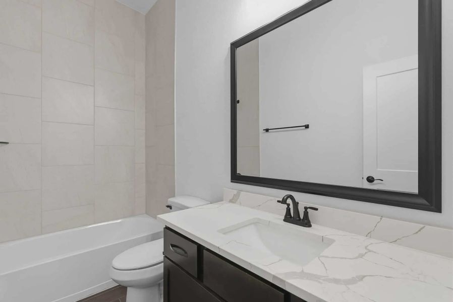 Furnished interior view inside a new home in Emory Glen, Magnolia (Image 7). Furnished interior view inside a new home in Emory Glen, Magnolia (Image 7).