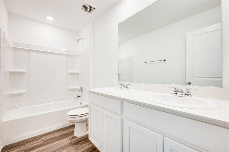 Furnished interior view inside a new home in River Ridge, Crandall (Image 10). Furnished interior view inside a new home in River Ridge, Crandall (Image 10).