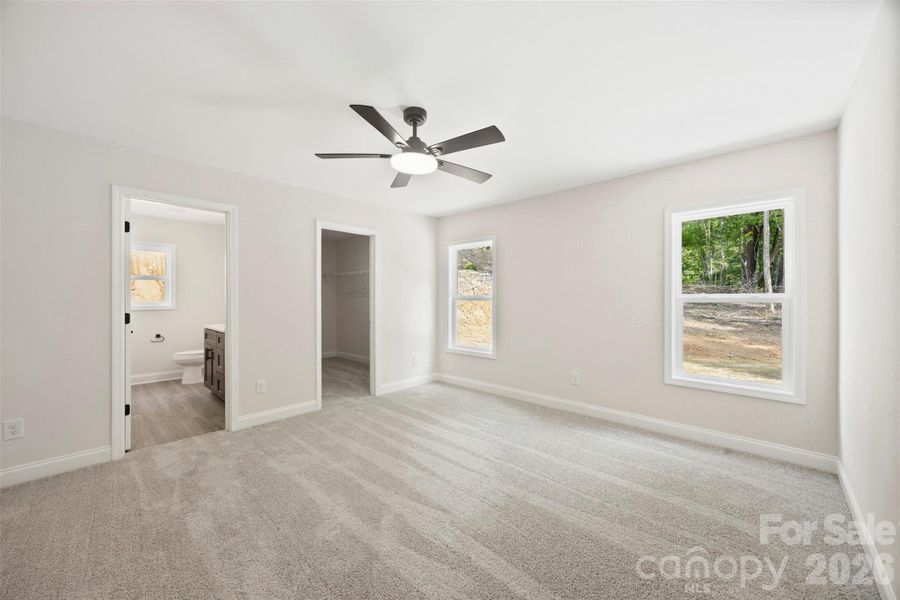 Spacious, unfurnished interior of a new home in , Albemarle (Image 23).