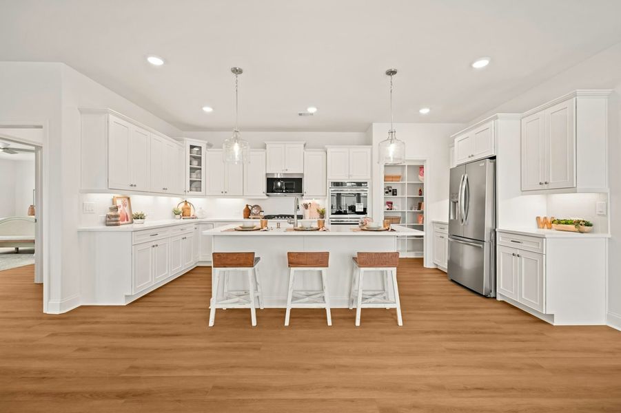 Representative furnished interior of a home built from the The Cedarwood by Windsong Properties in Echols Farm, Hiram (Image 15).