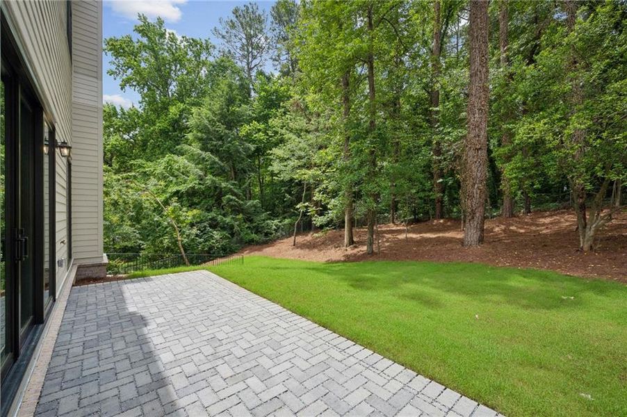 Exterior details and patio area of a home in , Atlanta (Image 4).