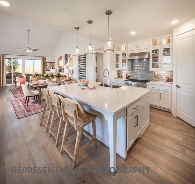 Furnished interior view inside a new home in Brookewater, Rosenberg (Image 11).