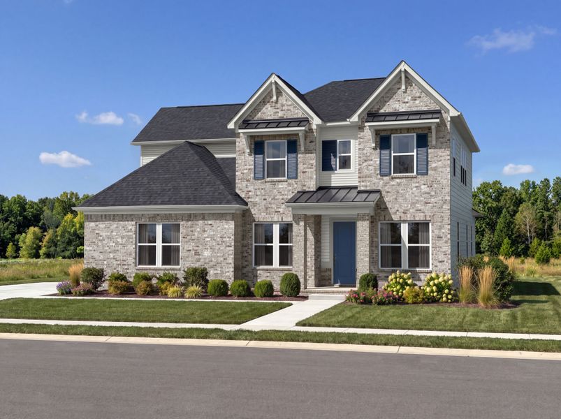 Representative exterior photo of a completed home built from the Norwood by John Wieland in Iverly, Canton, GA (Image 8). Representative exterior photo of a completed home built from the Norwood by John Wieland in Iverly, Canton, GA (Image 8).