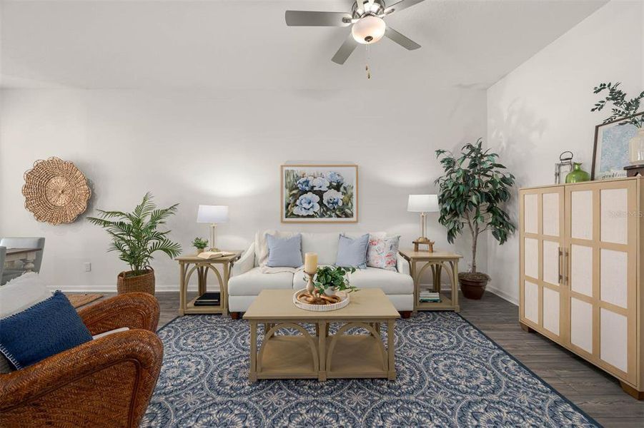 Furnished interior view inside a new home in Sol Vista, Dundee (Image 5).