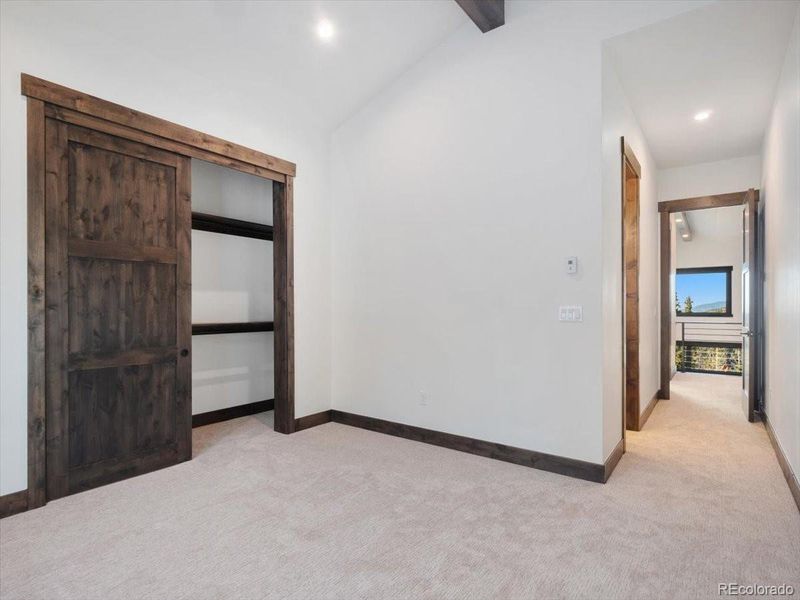 Upper level bedroom two Upper level bedroom two