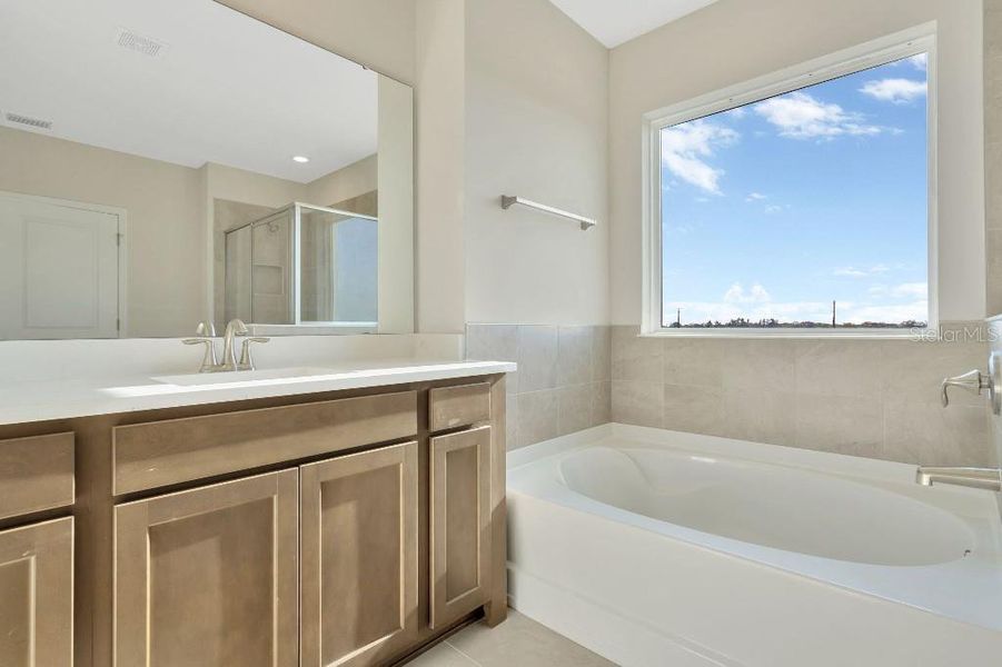 Furnished interior view inside a new home in Mangrove Manor, Apollo Beach (Image 6).