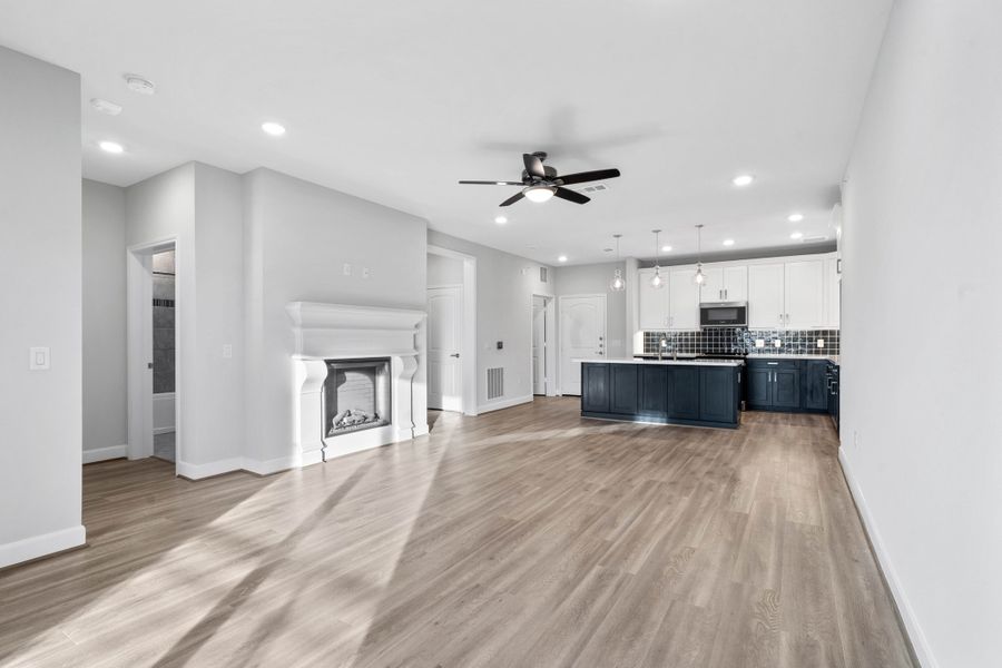 Spacious, unfurnished interior of a new home in Gatherings® at Westview, Houston (Image 19).