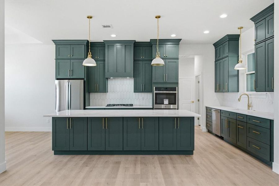 Furnished interior view inside a new home in , Canton (Image 13).