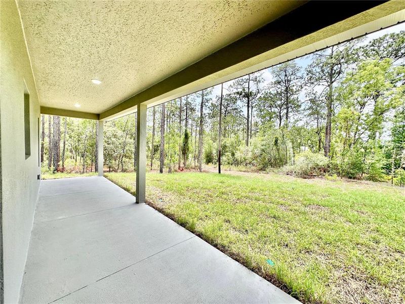 Exterior details and patio area of a home in , Citrus Springs (Image 21).