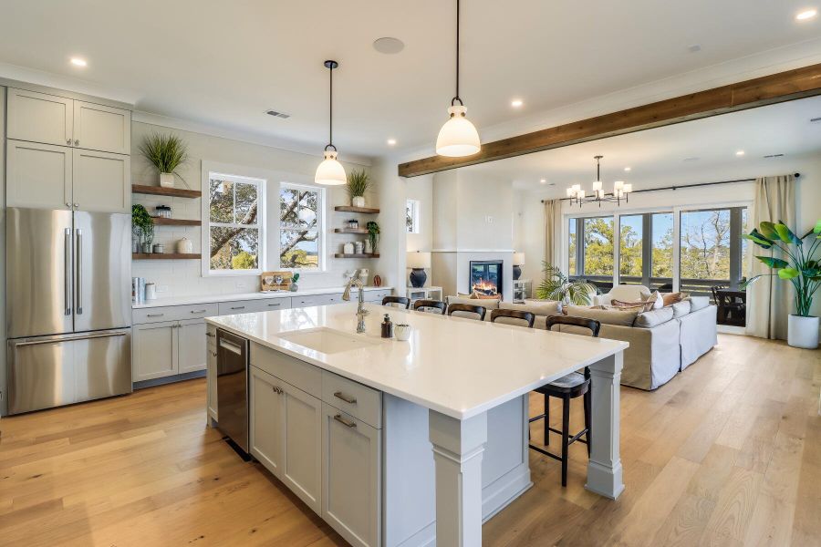 Furnished interior view inside a new home in The Preserve at Pennys Creek, Johns Island (Image 36).