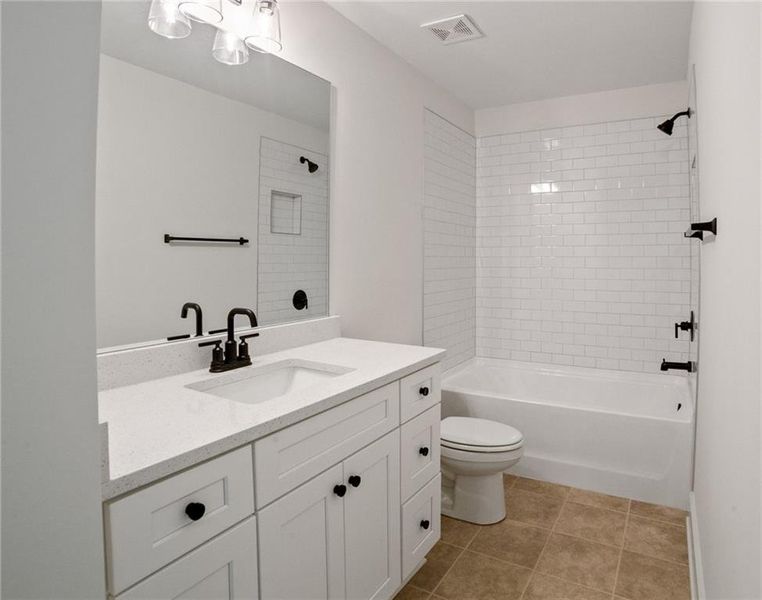 Furnished interior view inside a new home in , Decatur (Image 3).
