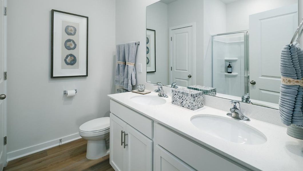 Furnished interior view inside a new home in Brandon Creek, Gastonia (Image 15).