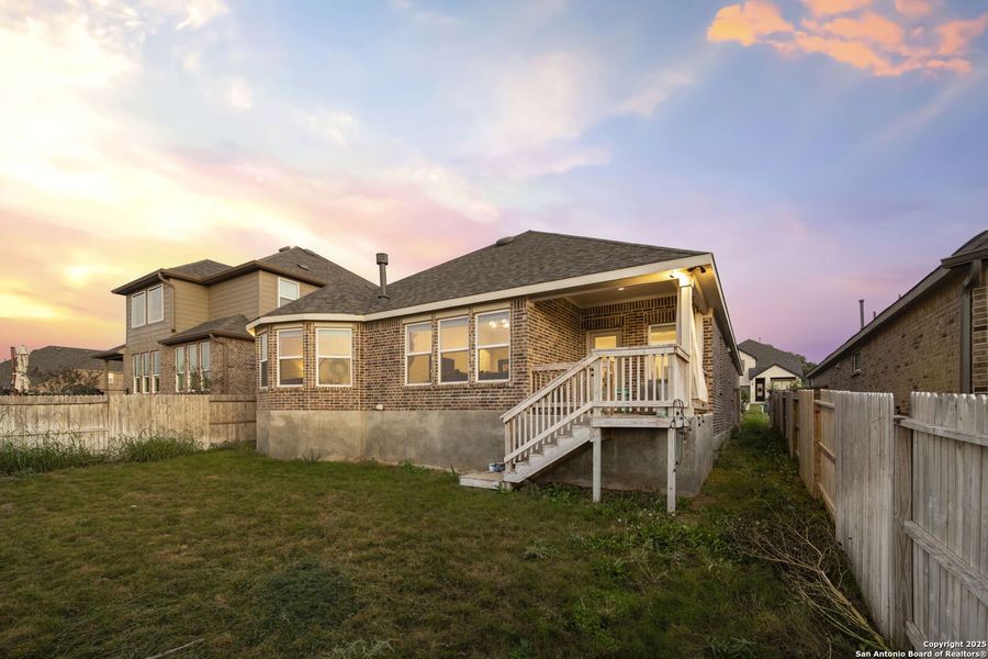 Exterior details and patio area of a home in , New Braunfels (Image 2). Exterior details and patio area of a home in , New Braunfels (Image 2).