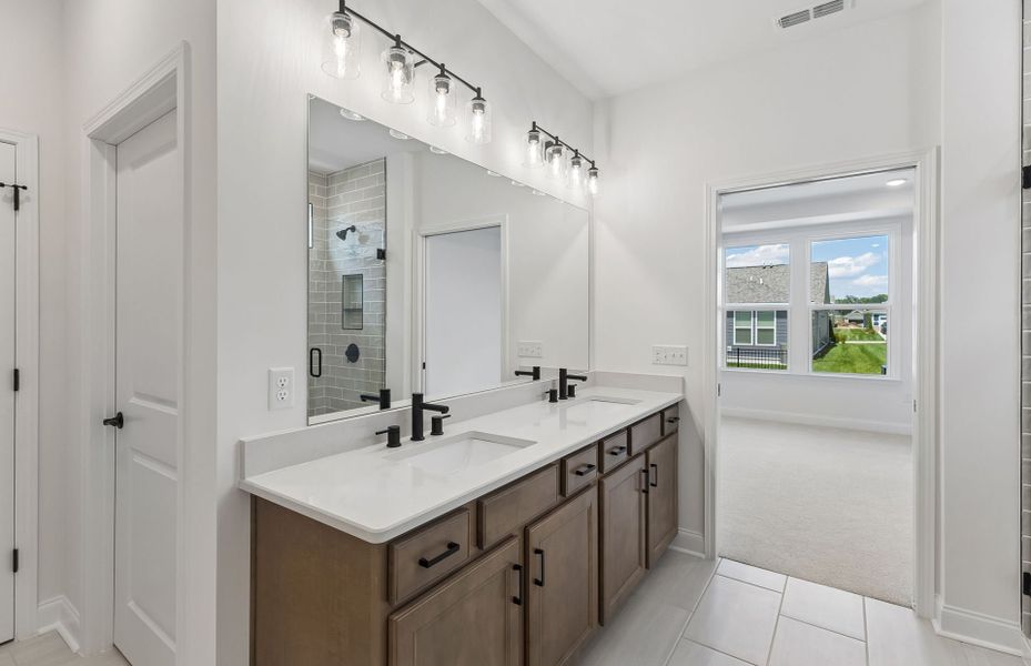 Furnished interior view inside a new home in Del Webb Southern Harmony, Murfreesboro (Image 5).