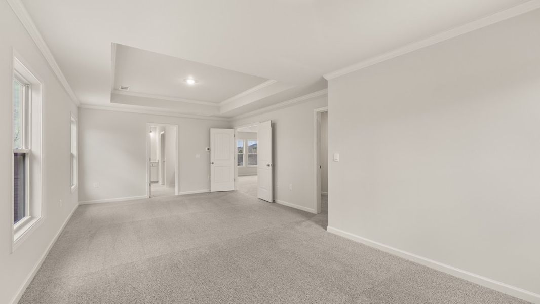 Spacious, unfurnished interior of a new home in Thalley Creek Estates, Cumming (Image 27).