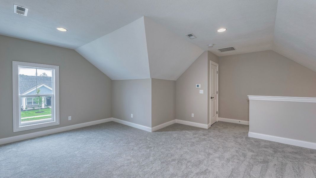 Representative unfurnished interior of a home built from the Palazzo by Epcon Communities in The Courtyards on the Greenway, Matthews (Image 25).