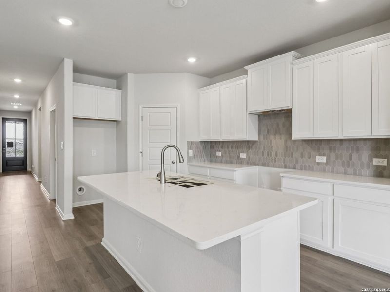 Furnished interior view inside a new home in , San Antonio (Image 7).
