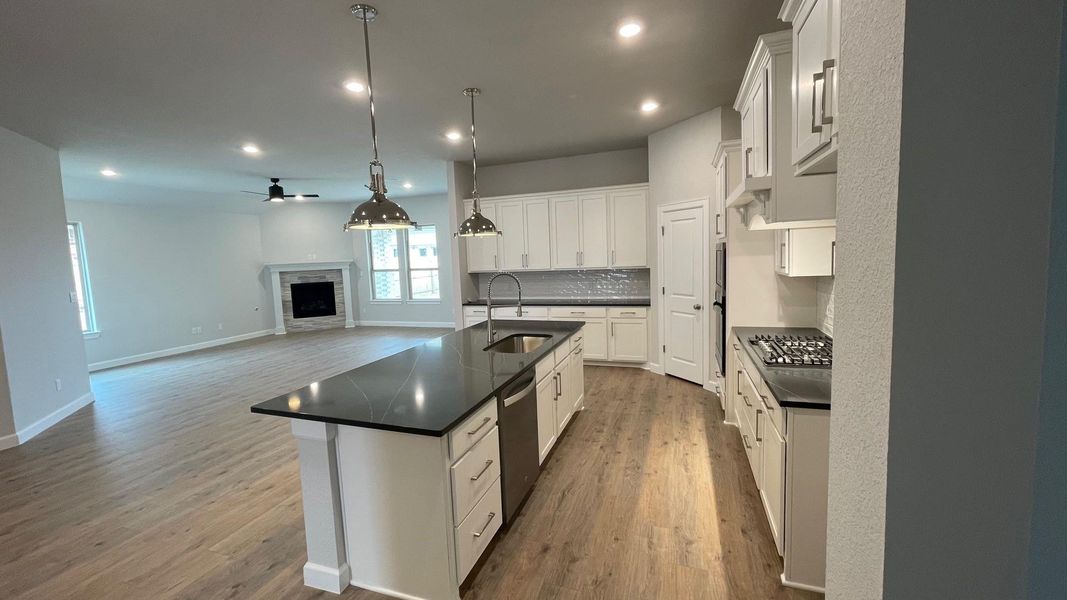 Furnished interior view inside a new home in Wellborn Settlement, College Station (Image 4).