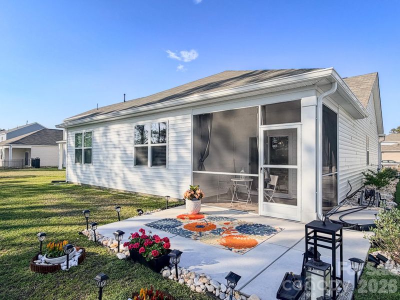 Exterior details and patio area of a home in , Longs (Image 24).