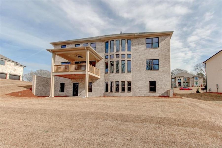 Exterior details and patio area of a home in , Conyers (Image 23).