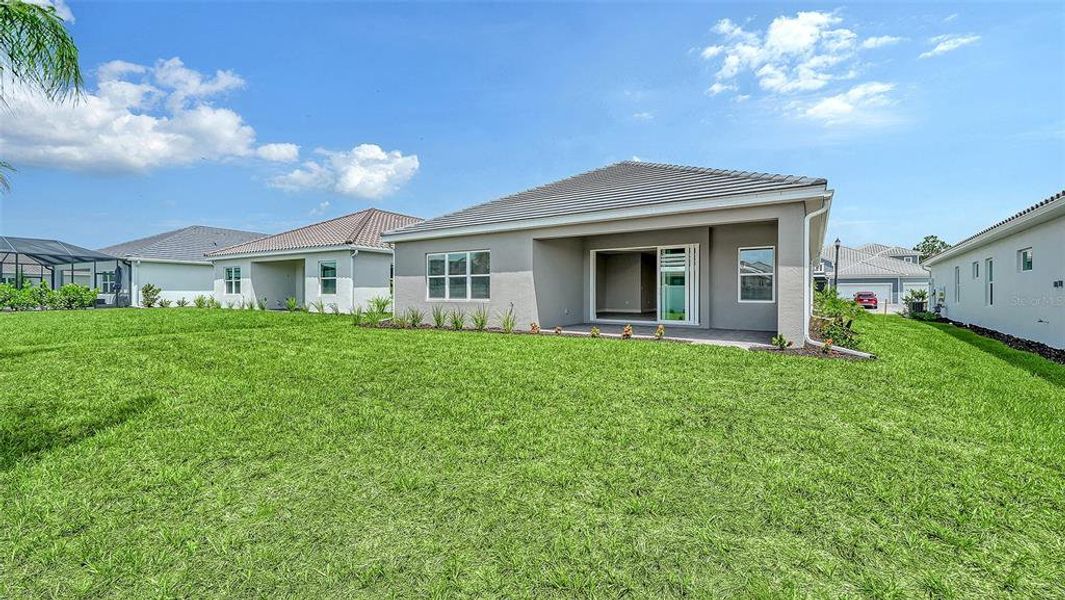 Exterior details and patio area of a home in Windward, Lakewood Ranch (Image 23). Exterior details and patio area of a home in Windward, Lakewood Ranch (Image 23).