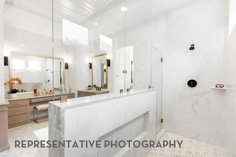 Furnished interior view inside a new home in Furst Ranch, Flower Mound (Image 3).