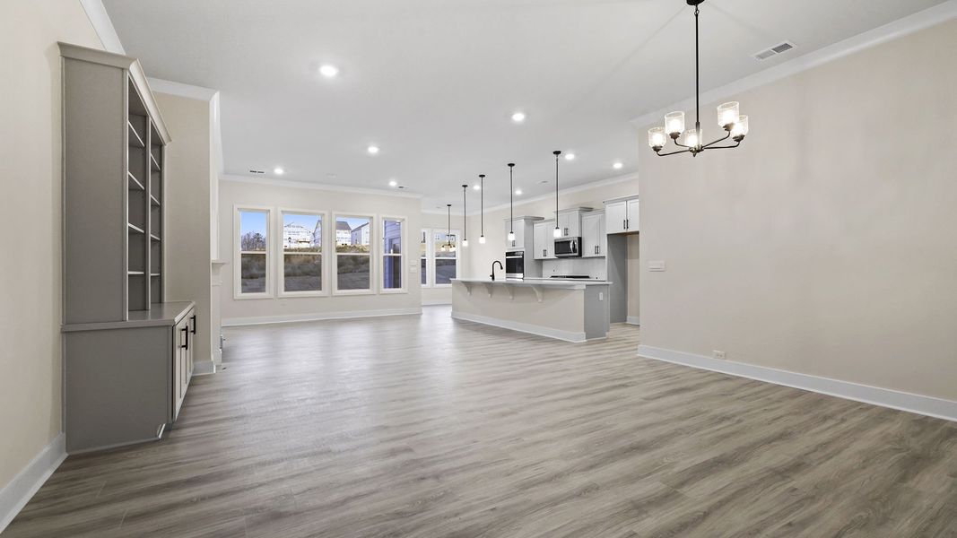 Spacious, unfurnished interior of a new home in Whitehawk Meadows, Travelers Rest (Image 21).